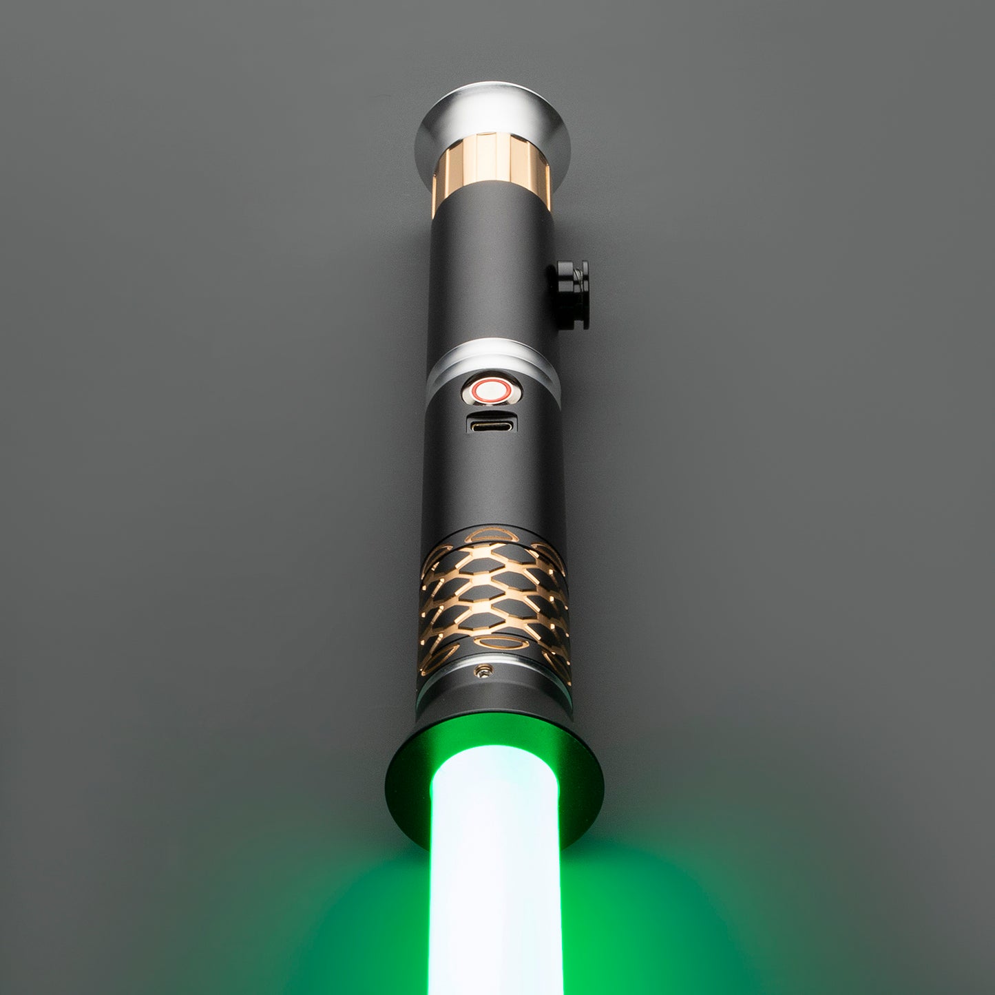 SEA15 gold schwarzes Lichtschwert zum Kämpfen