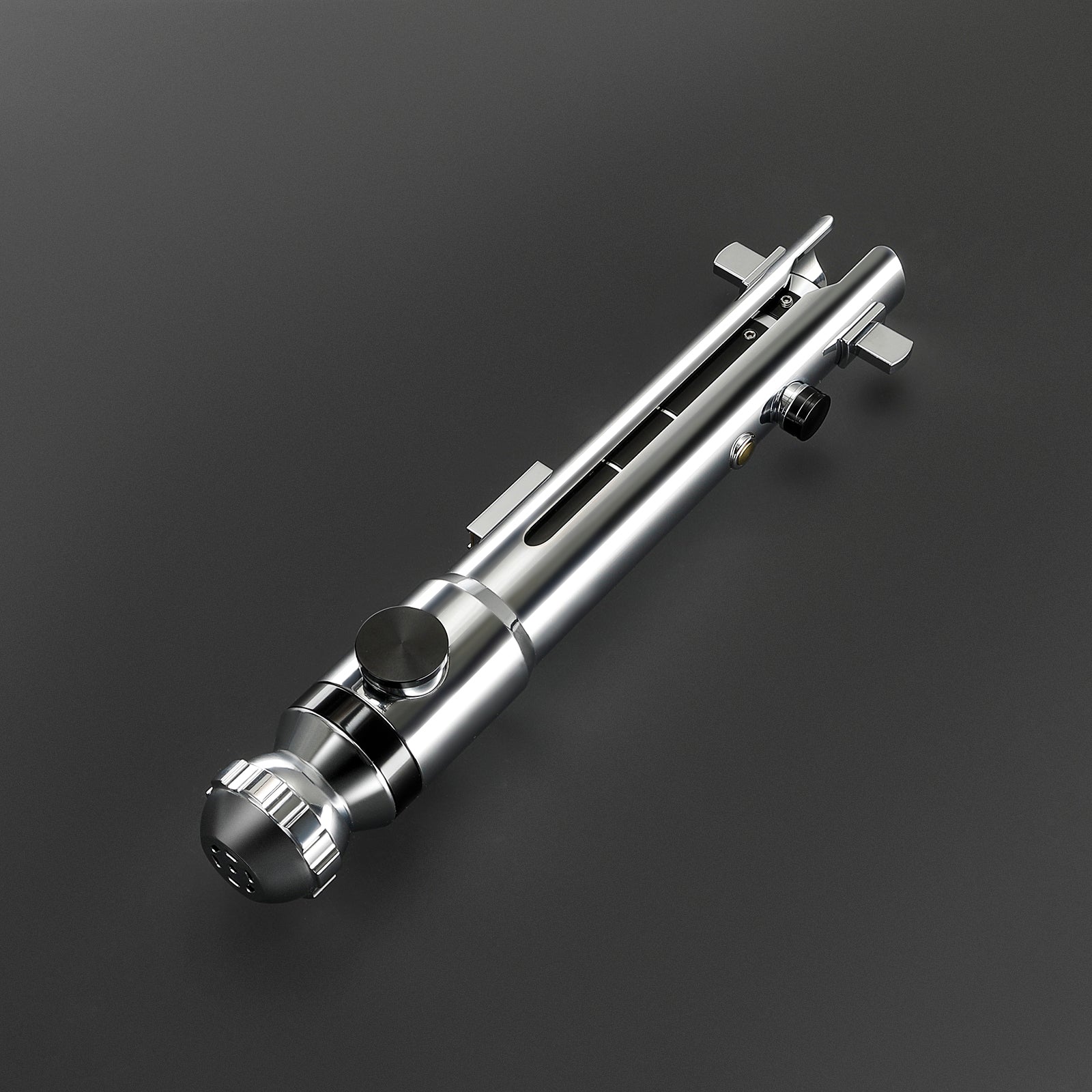 Snips - Haupthand Lichtschwert in Silber – detaillierter Griff aus hochwertigem Metall