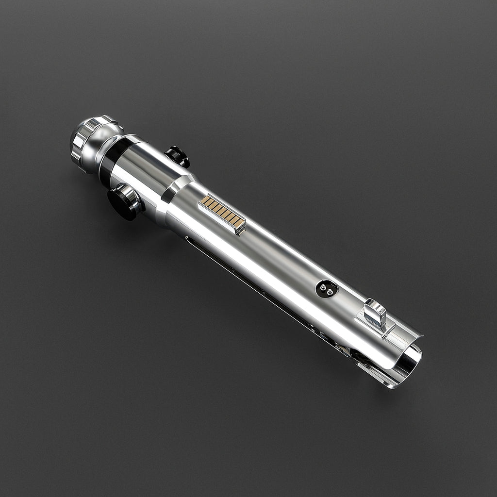 Snips – Haupthand Lichtschwert in Silber – elegantes Premium-Modell mit 1 Zoll Klinge