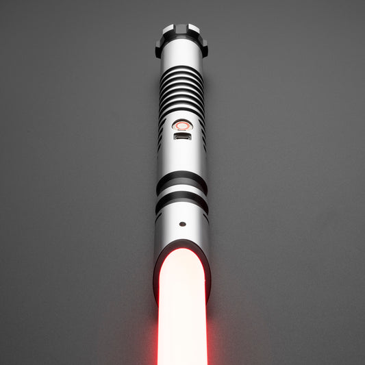 C011 silber schwarzes Lichtschwert zum Kämpfen