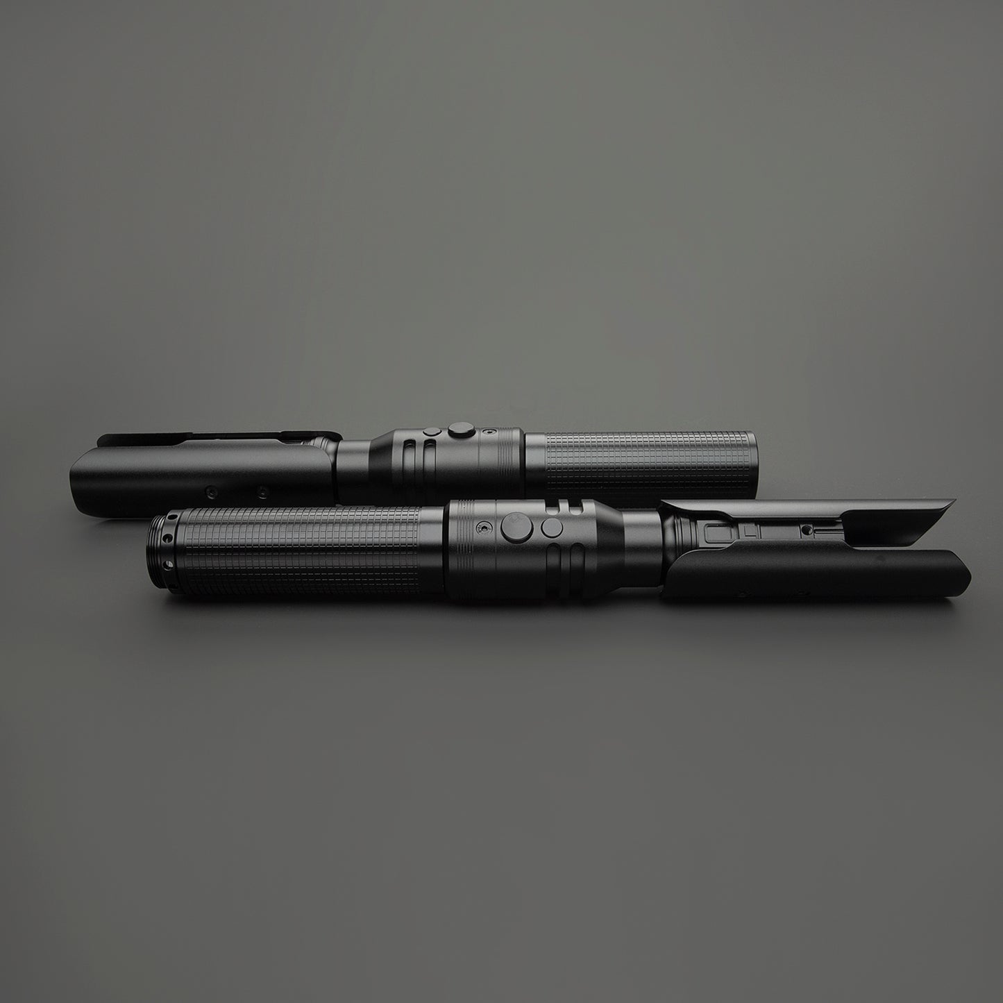 Cal Jedi Fallen Order einfarbige schwarze Doppel-Lichtschwert Replik