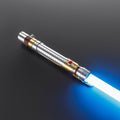 The Pirate Lichtschwert in Silber und Gold – Premium-Design mit blauer Klinge