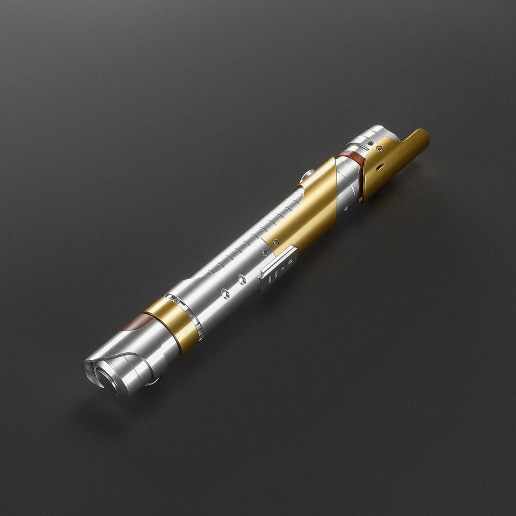 The Pirate Lichtschwert in Gold und Silber – Premium-Design mit einzigartigem Emitter