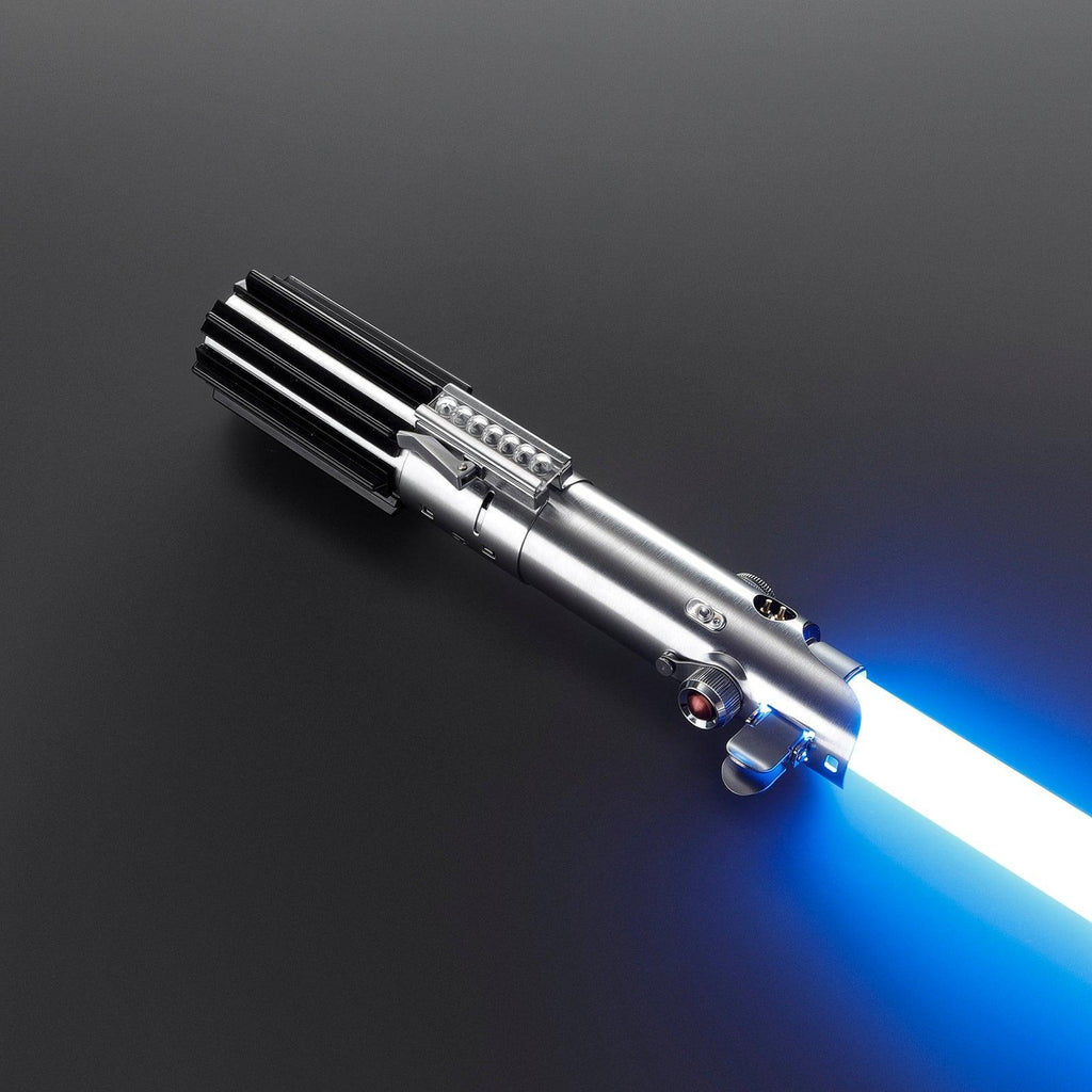 Hope Lichtschwert in Silber – ikonisches Premium-Design mit blauer Klinge