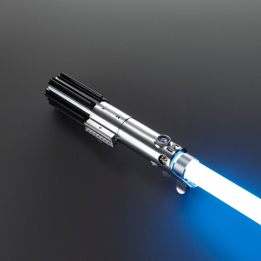 Hope Lichtschwert in Silber – ikonisches Premium-Design mit blauer Klinge