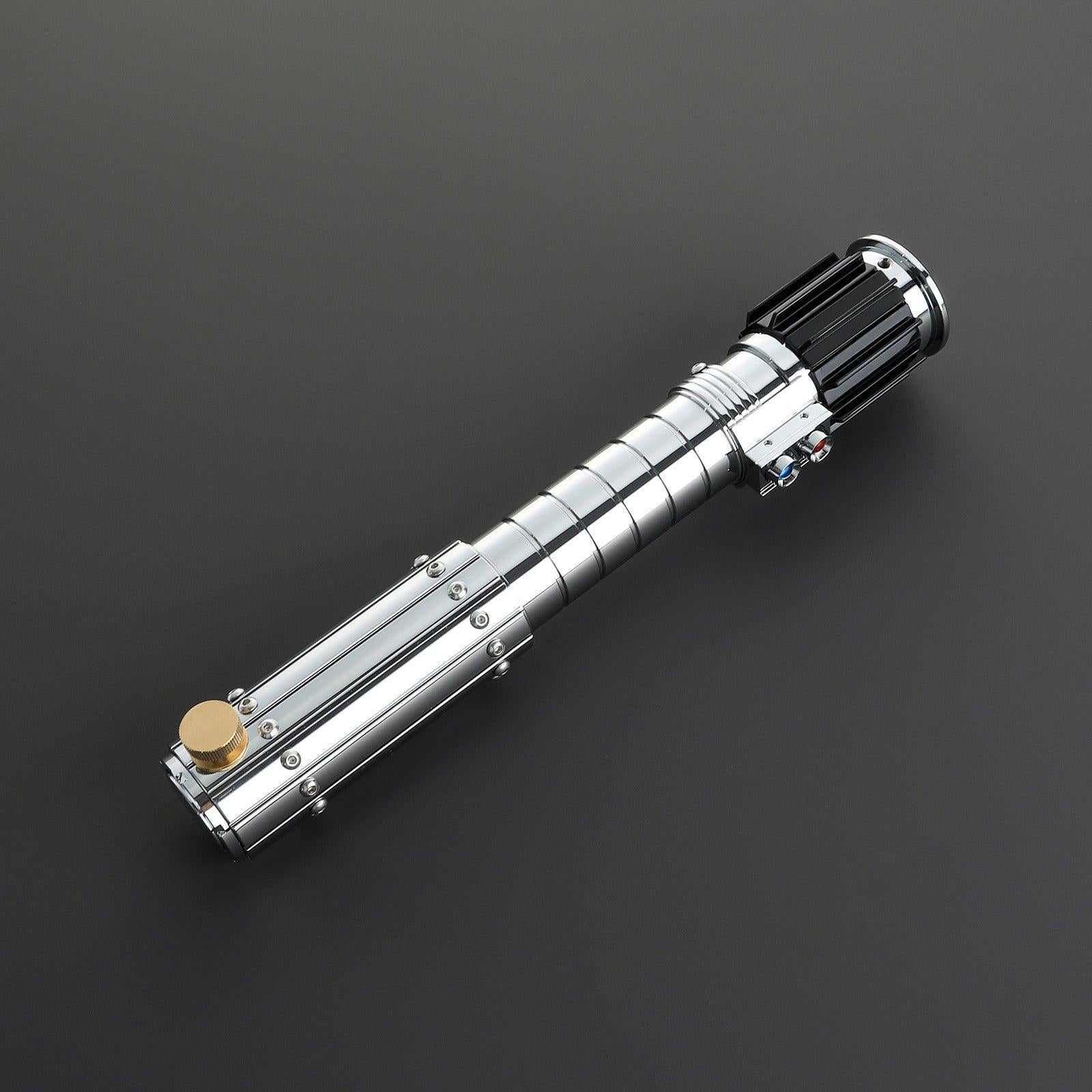 The Empress Lichtschwert in Silber und Schwarz – elegantes, funktionales Premium-Design
